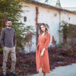 Dreamy romanticised couple photoshoot