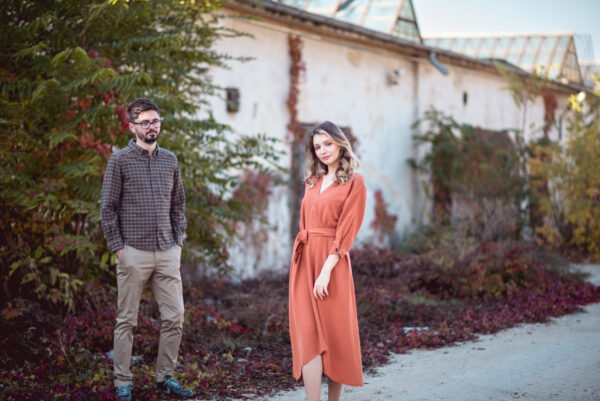 Dreamy romanticised couple photoshoot