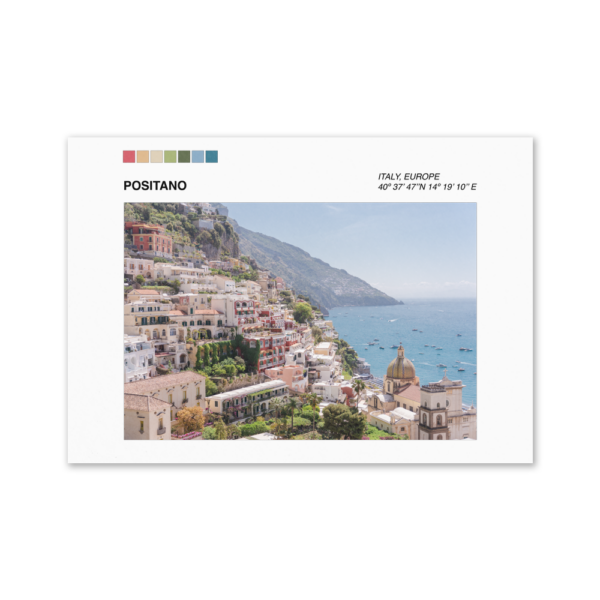 Poster Palette Positano